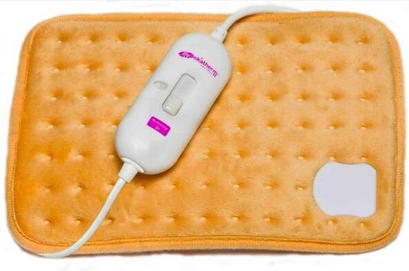 a heating pad to warm the penis before enlarging with soda